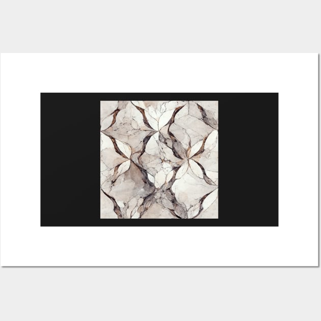 Marble style pattern art 36 regular grid Wall Art by KoolArtDistrict